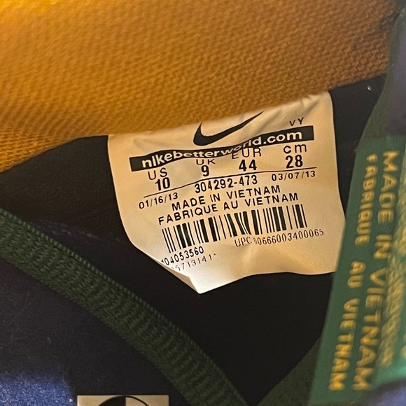 Nike SB Dunk Low Pro Royal Blue Midas Gold - Picture 5 of 8